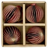 Eglo living novogodišnja dekoracija papir, bordo Matanao 427233 Cene