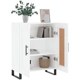  Komoda sjajna bijela 69,5x34x90 cm od konstruiranog drva | shoptok.hr