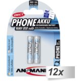 Ansmann 12x2 maxE NiMH bat. Micro AAA 800 mAh DECT PHONE Cijene
