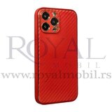  futrola niklovani karbon za iphone 13 pro max (6.7) crvena Cene