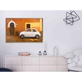  Poster - White Car 30x20 | shoptok.hr