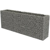 Furnova Visoka greda gabion pocinkano jeklo 270x50x100 cm, (21921179) | Shoptok.si