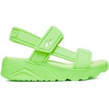 Skechers Sandali Uno Lite Sandal-Sunny Stand 310372L/LIME Zelena | Shoptok.si