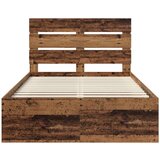  Konstrukcija postelje Star les 120 x 200 cm Masivno borovo les, (5000102784) | Shoptok.si