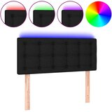  LED uzglavlje crno 100x5x78/88 cm od tkanine | shoptok.hr