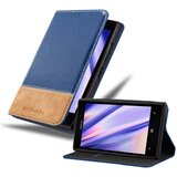 Cadorabo Ohišje, združljiv z Nokia v temno modro rjavi barvi - zaščitni pokrov z magnetnim zapiranjem, stoječo funkcijo in režo za kartico, (20589488) | Shoptok.si
