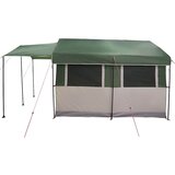  Obiteljski šator za 4 osobe Zelena i bijela 324 x 255 x 230 cm | shoptok.hr