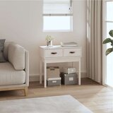  Konzolni stol bijeli 76 5 x 40 x 75 cm od masivne borovine Cijene