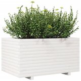  Vrtna sadilica bijela 90x60x49,5 cm od masivne borovine | shoptok.hr