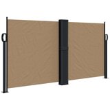  Zložljiva stranska tenda taupe 120x1000 cm | Shoptok.si