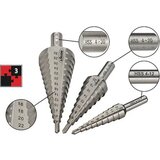 Vigor set stepenastih burgija 4-30 mm 3 komada VI-V1707 | ePonuda.com