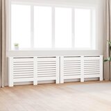  Pokrovi za radijator 2 kom bijeli 152 x 19 x 81,5 cm MDF | shoptok.hr