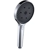 TUŠ RUČICA, 3 FUNKCIJE 12CM ABS KROMIRANA/CRNA