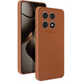 AVIZAR Ohišje za Xiaomi 14T Pro Silikon Matte Block Camera Protected, Rjava, (5000016645) | Shoptok.si