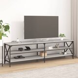 The Living Store TV omarica siva sonoma 180x40x50 cm inženirski les - TV Omarica, (21375854) Cene