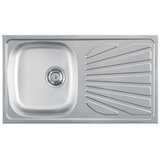 Metalac inox usadni sudoper Luna Flex 1D Ø90 | shoptok.hr