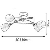 Stropna rasvjeta - Amy | shoptok.hr