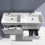 Laufen H8149660001041 Pro S 120 x 46 cm dvojni keramični umivalnik z 2 odprtinama | Shoptok.si