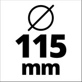 Einhell PXC aku kutna brusilica TE-AG 18/115 Li - Solo | Eponuda.ba