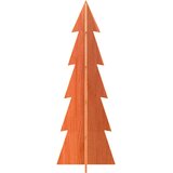  Drveno ukrasno božićno drvce voštano smeđi 112 cm od borovine | shoptok.hr