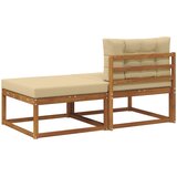  Sekcionalna sofa s jastukom 2 Komad Prirodna | shoptok.hr
