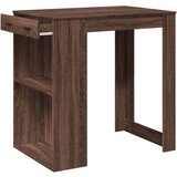 vidaXL Barski stol smeđa boja hrasta 102x70x103,5 cm konstruirano drvo | shoptok.hr