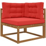  Zunanja blazina za kavč 3 pcs Rdeča Poliester, (5000202276) | Shoptok.si