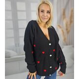 Pri Warm and cozy women's sweater with hearts for autumn SUMMER | shoptok.hr