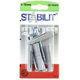STABILIT Komplet univerzalnih tipli s kukama (Promjer tiple: 10 mm, Duljina tiple: 50 mm, 4 Kom., S vijcima) | shoptok.hr