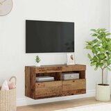 vidaXL TV stenska omara Star les 80 x 30 x 40 cm Konstruiran les Cene