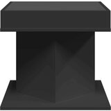  Stolić za kavu LED crni 50x50x45 cm od konstruiranog drva | shoptok.hr