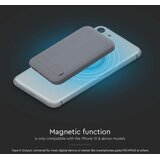  Magnetni power bank sa bežičnim punjenjem 10 000mAh/20W/3,7V siva | Eponuda.com