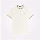 Fred Perry Majice & Polo majice TWIN TIPPED T-SHIRT Bež | Shoptok.si