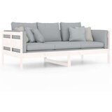 Dnevni ležaj bijeli od masivne borovine 90 x 190 cm | shoptok.hr