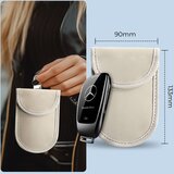 TECH-PROTECT KLR100 futrola za ključeve od automobila s RFID blokiranjem - bež | shoptok.hr