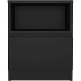  Nočna omarica 2 kosa črna 40x40x50 cm iverna plošča, (20624032) | Shoptok.si