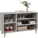 Ormarić za cipele boja betona 102x36x60 cm konstruirano drvo | shoptok.hr