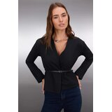 TRENDYOLMILLA ženska bluza Twoaw26Bz00168, Crna-Crna | Eponuda.com