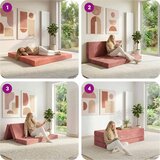 SOFA na razvlačenje 180 x 67 x 45 cm Ružičasta | shoptok.hr