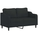  Sedežna garnitura z blazinami 3-delna črno blago, (20923753) | Shoptok.si