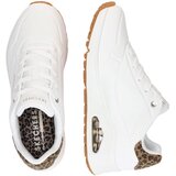Skechers Nizke superge 'UNO' rjava / zlata / črna / bela | Shoptok.si