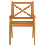  5-dijelni vrtni blagovaonski set od masivnog bagremovog drva | shoptok.hr