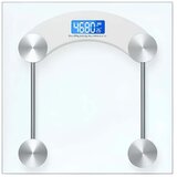 AVIZAR Digitalna elektronska tehtnica 180 kg 30 x 30 cm z LCD zaslonom, Bela, (5000277374) | Shoptok.si