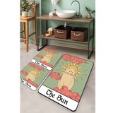 Lessentiel Maison Sunny The Sun Multicolor Bathmat Set (3 Pieces) | Eponuda.ba