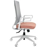 MID.YOU Pisarniški Stol Comfio Wm, Siva, Roza | Shoptok.si