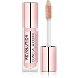 Makeup Revolution Conceal & Define tekoči korektor odtenek C0,5 4 g