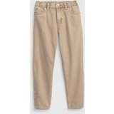 GAP Kids Beige Jeans barrel Washwell - Girls Cijene