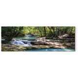  Slika - Nature: Forest Waterfall 135x45 Standard | shoptok.hr