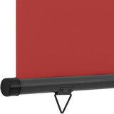 Balkonska bočna tenda 125 x 250 cm crvena | shoptok.hr