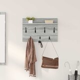  Vješalica za kapute na zidu Zidne Siva Sonoma 60 x 40 x 12 cm | shoptok.hr